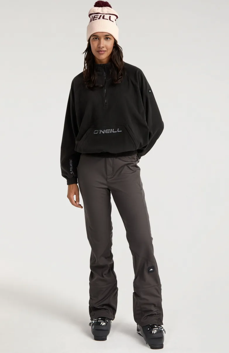 Trui O'Riginals Fleece Met Halve Rits | Black Out
