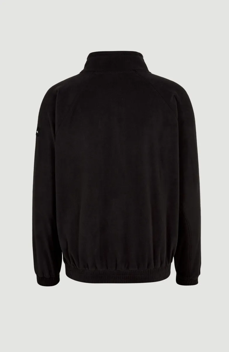 Trui O'Riginals Fleece Met Halve Rits | Black Out