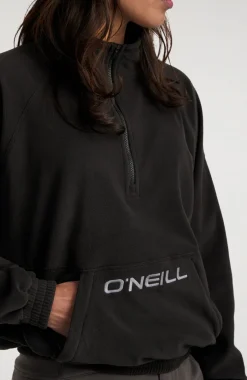Trui O'Riginals Fleece Met Halve Rits | Black Out