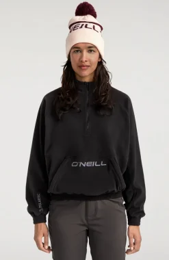 Trui O'Riginals Fleece Met Halve Rits | Black Out