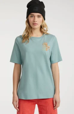 T-shirt Allora Graphic | Adley Blue