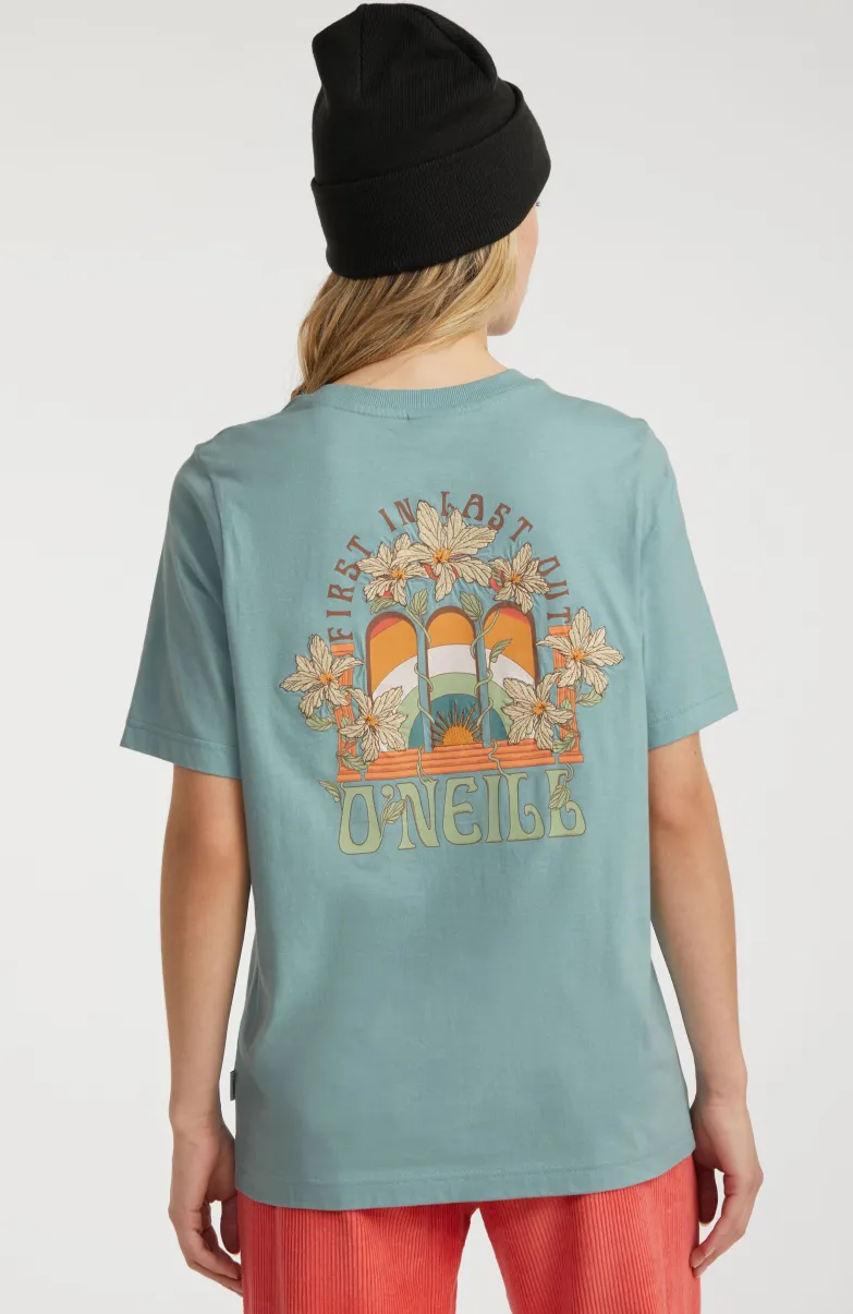 T-shirt Allora Graphic | Adley Blue