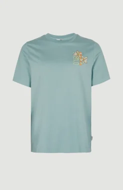 T-shirt Allora Graphic | Adley Blue