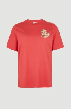 T-shirt Allora Graphic | Red Orcher