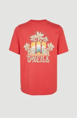 T-shirt Allora Graphic | Red Orcher