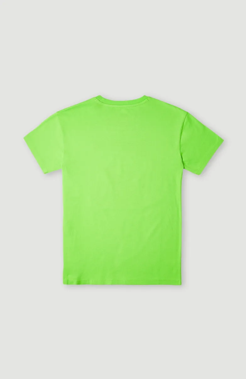 T-shirt Anders | Fluor Green