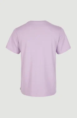 T-shirt Essentials Met V-hals | Purple Rose