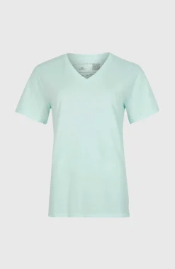 T-shirt Essentials Met V-hals | Soothing Sea