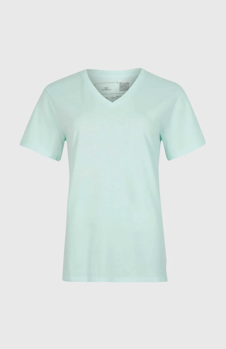 T-shirt Essentials Met V-hals | Soothing Sea