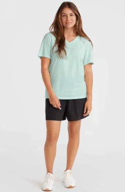T-shirt Essentials Met V-hals | Soothing Sea