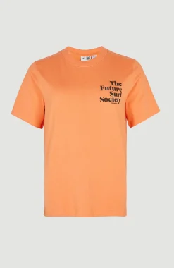 T-shirt Future Surf Society | Giorgia Peach
