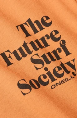 T-shirt Future Surf Society | Giorgia Peach