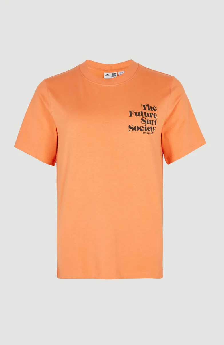 T-shirt Future Surf Society | Giorgia Peach