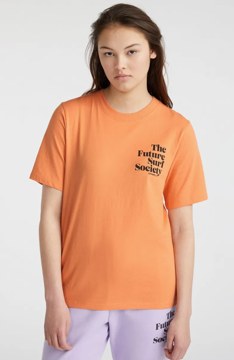 T-shirt Future Surf Society | Giorgia Peach