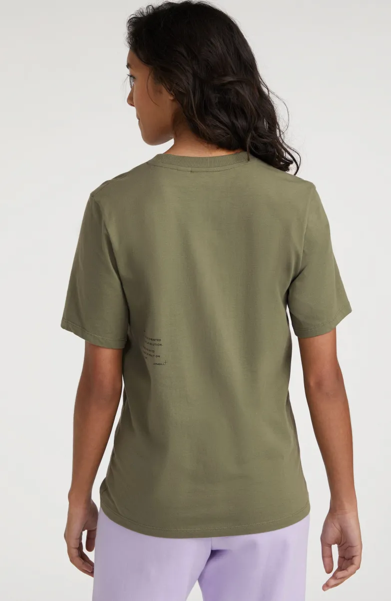 T-shirt Future Surf Society | Deep Lichen Green