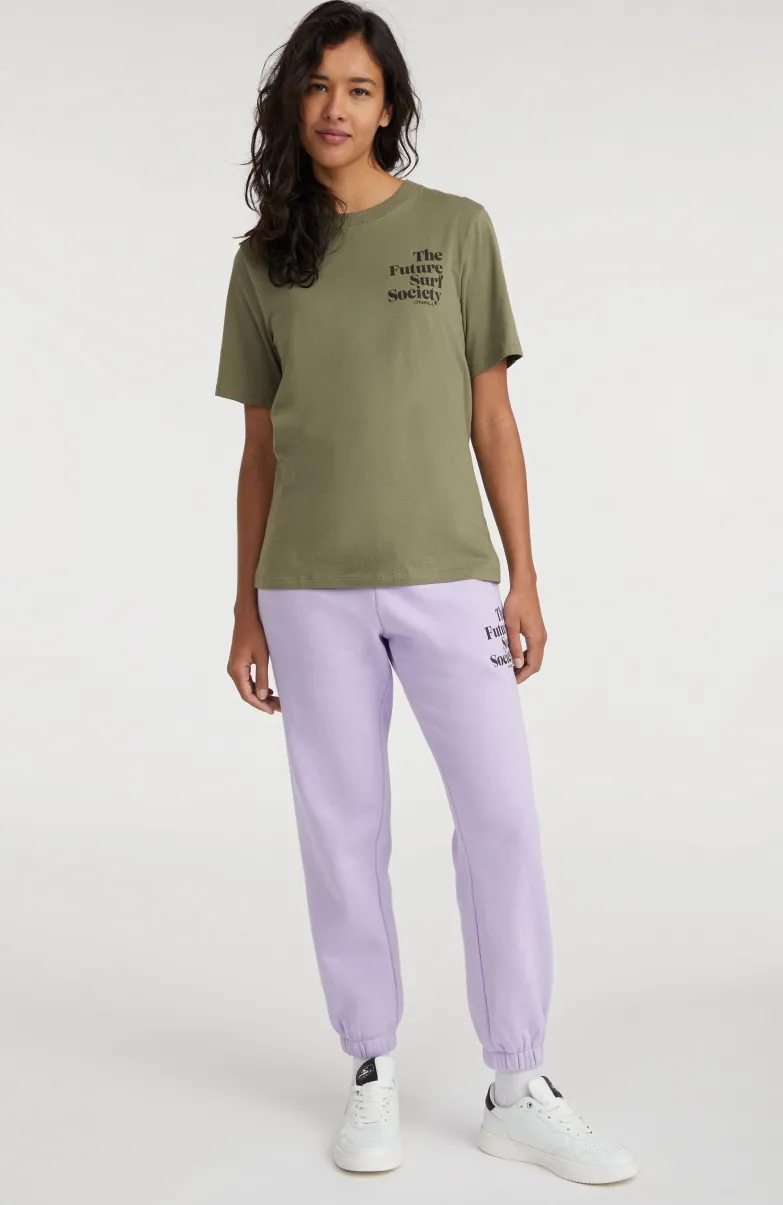 T-shirt Future Surf Society | Deep Lichen Green