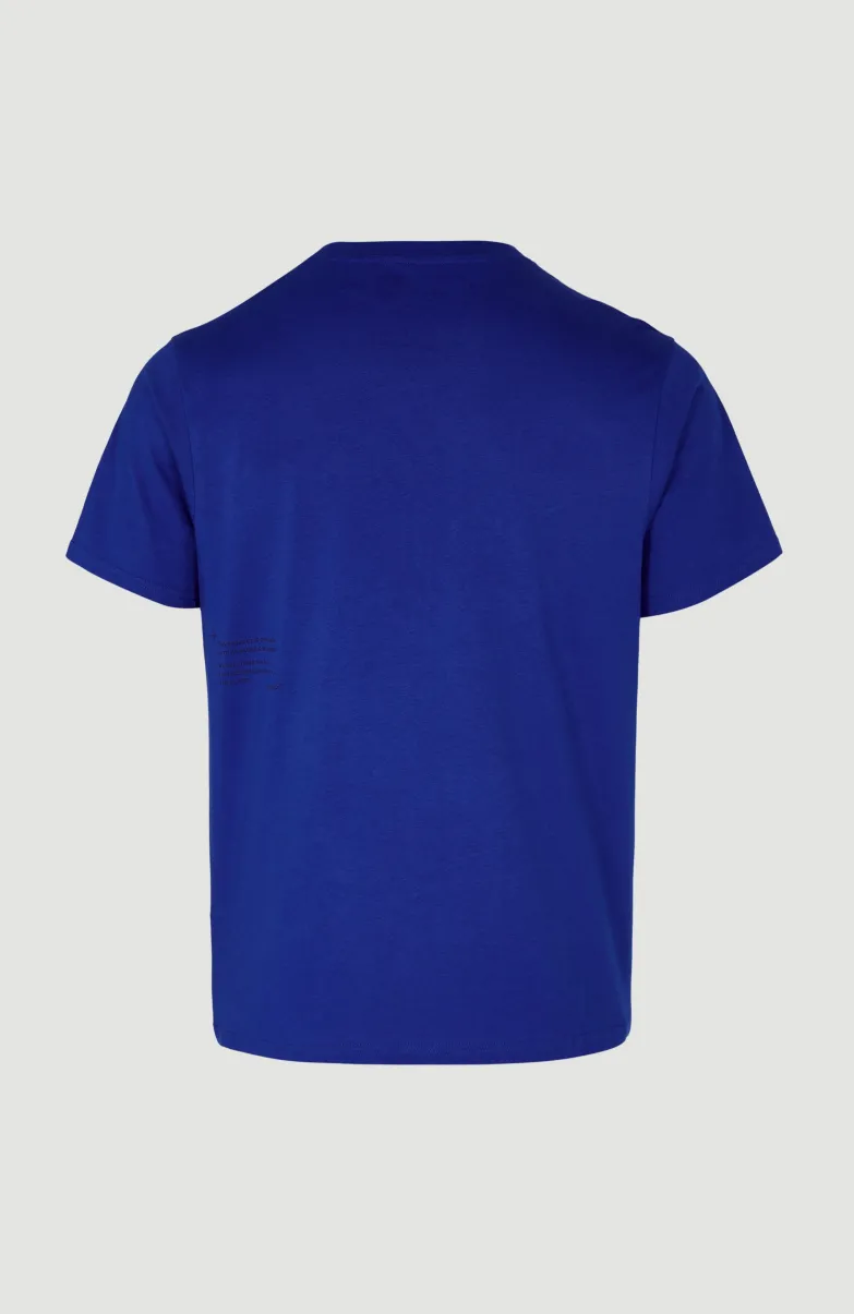 T-shirt Future Surf Society | Surf The Web Blue