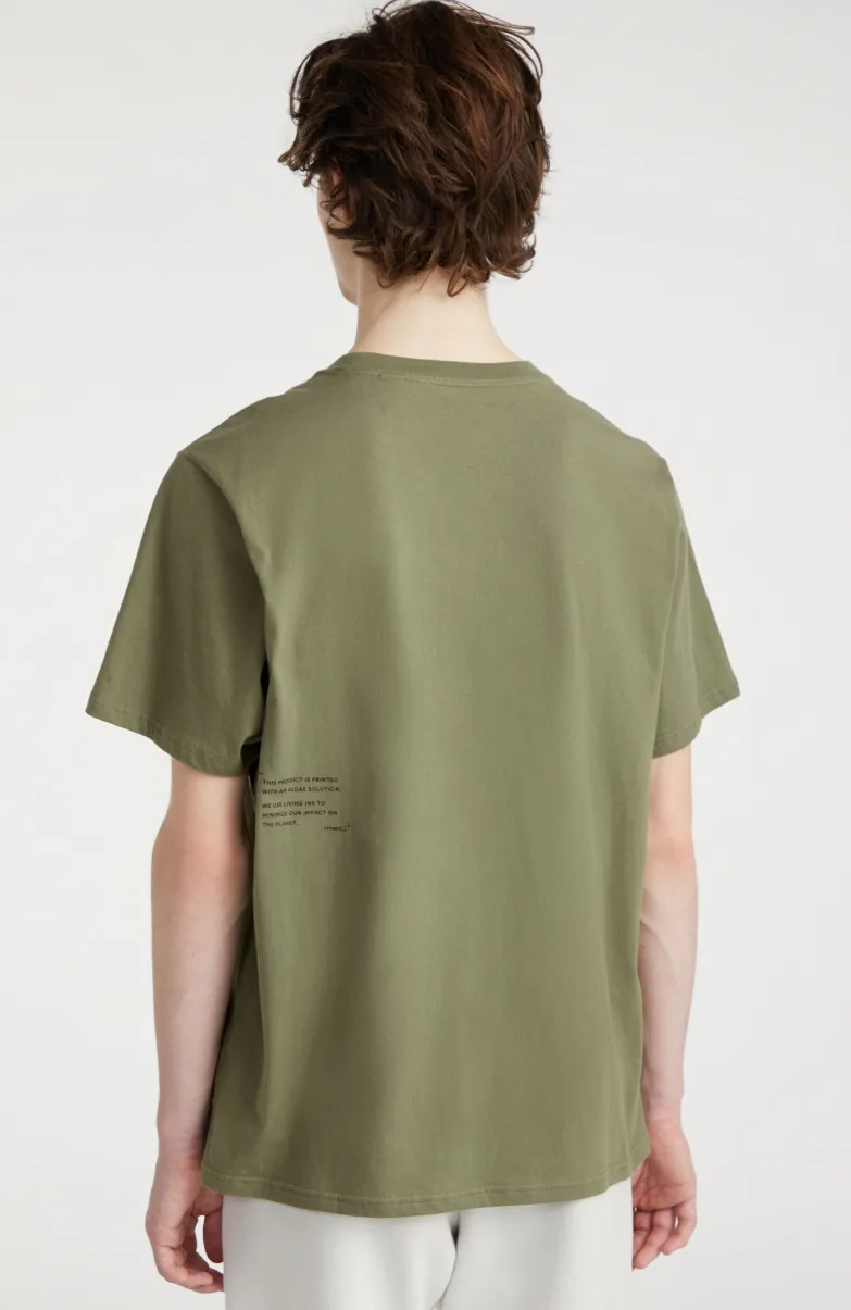T-shirt Future Surf Society | Deep Lichen Green