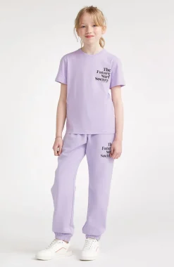T-shirt Future Surf Society | Purple Rose