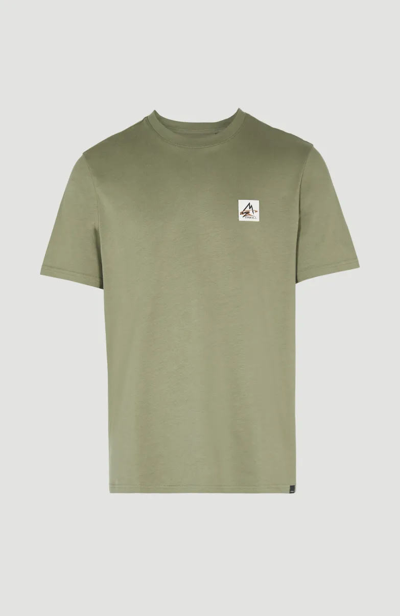 T-shirt Hollyridge | Deep Lichen Green