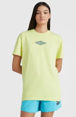 T-shirt Limbo Graphic Long | Sunny Lime