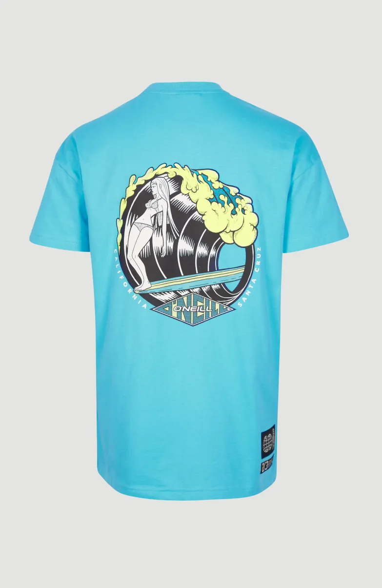 T-shirt Limbo Graphic Long | Bachelor Button