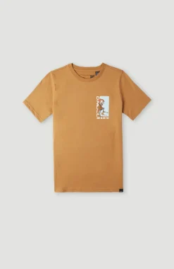 T-shirt Lizard | Rich Caramel