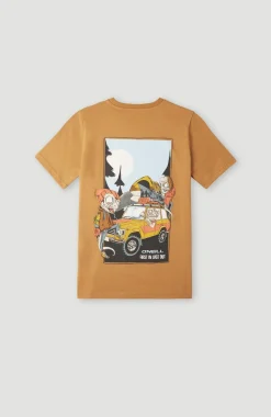 T-shirt Lizard | Rich Caramel