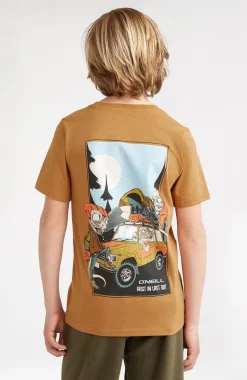 T-shirt Lizard | Rich Caramel