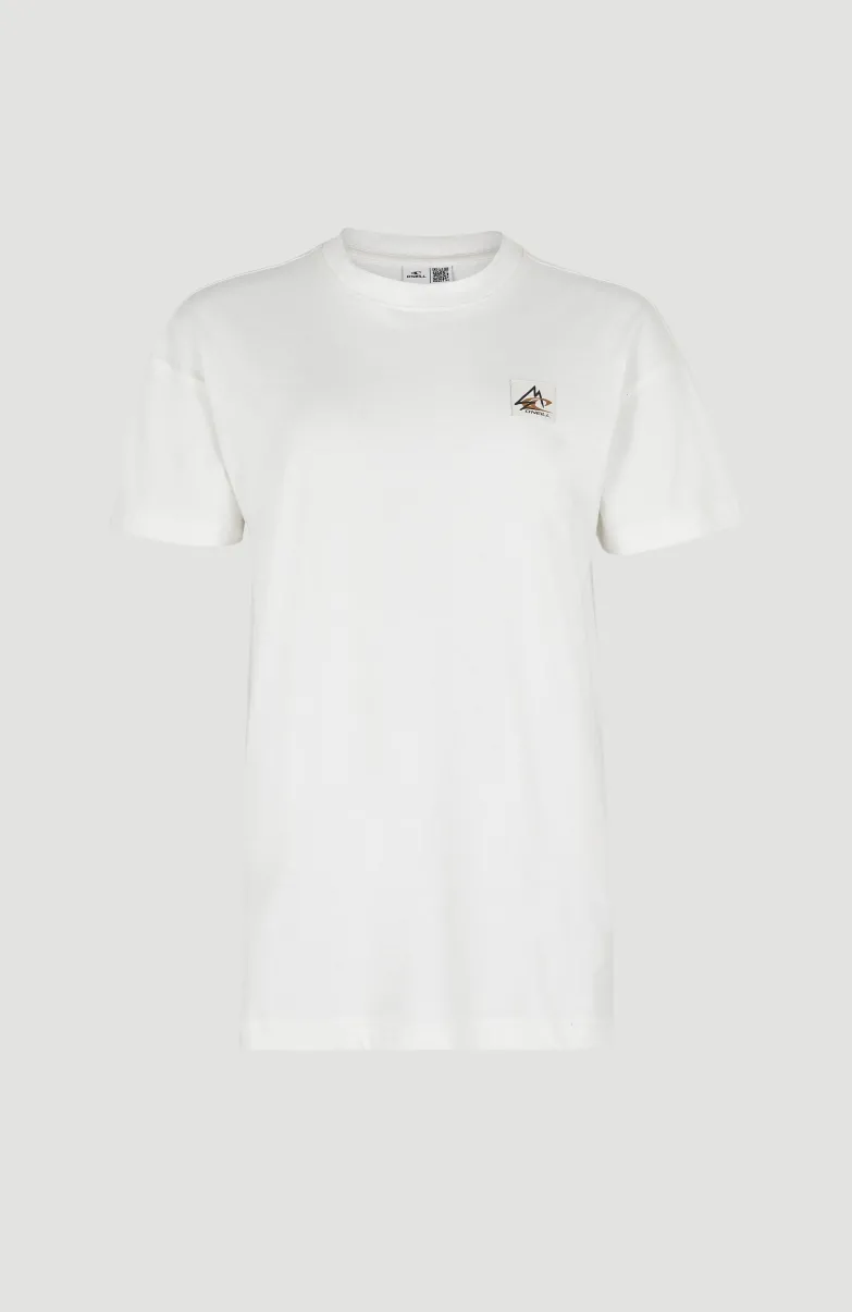 T-shirt Mountain Long | Snow White