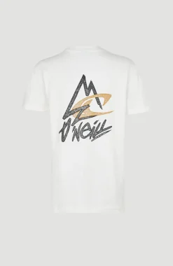 T-shirt Mountain Long | Snow White