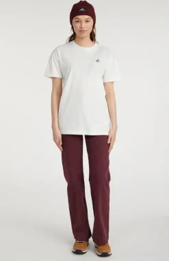T-shirt Mountain Long | Snow White