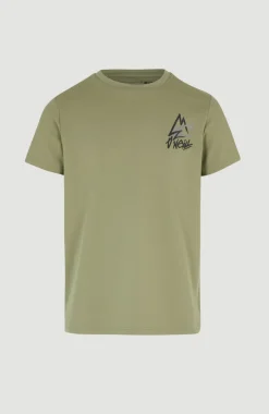 T-shirt O'Neill TRVLR Series Plutoniam | Deep Lichen Green
