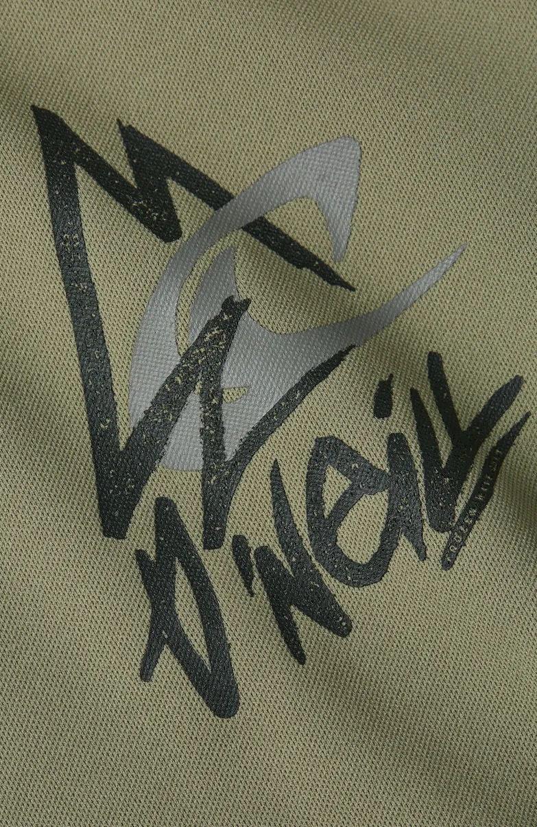 T-shirt O'Neill TRVLR Series Plutoniam | Deep Lichen Green