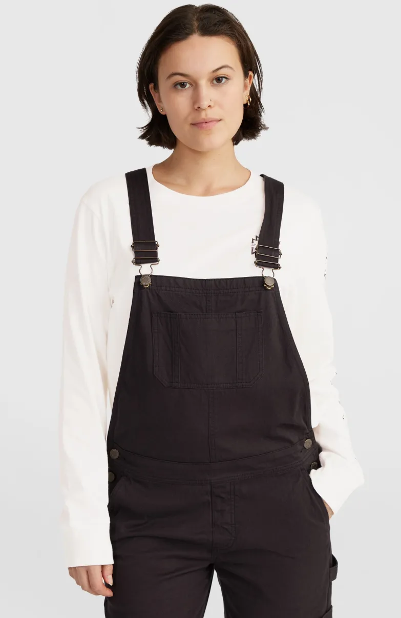 Twill Tuinbroek | Black Out