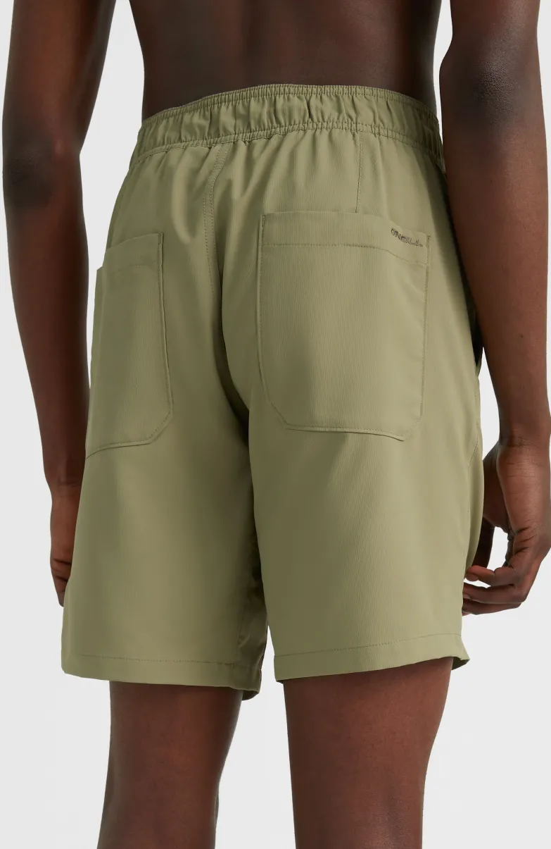 Utility 17" Hybrid Short | Deep Lichen Green