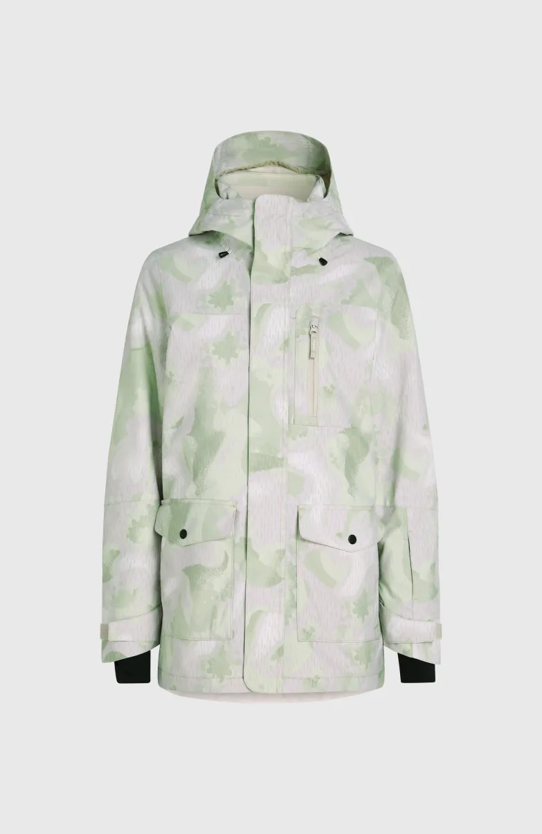 Utility Hybrid Wintersportjas | Green Day Camo