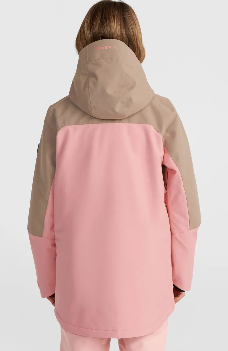 Utility Hybrid Wintersportjas | Genuine Pink Colour Block