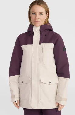Utility Hybrid Wintersportjas | Atmosphere Colour Block