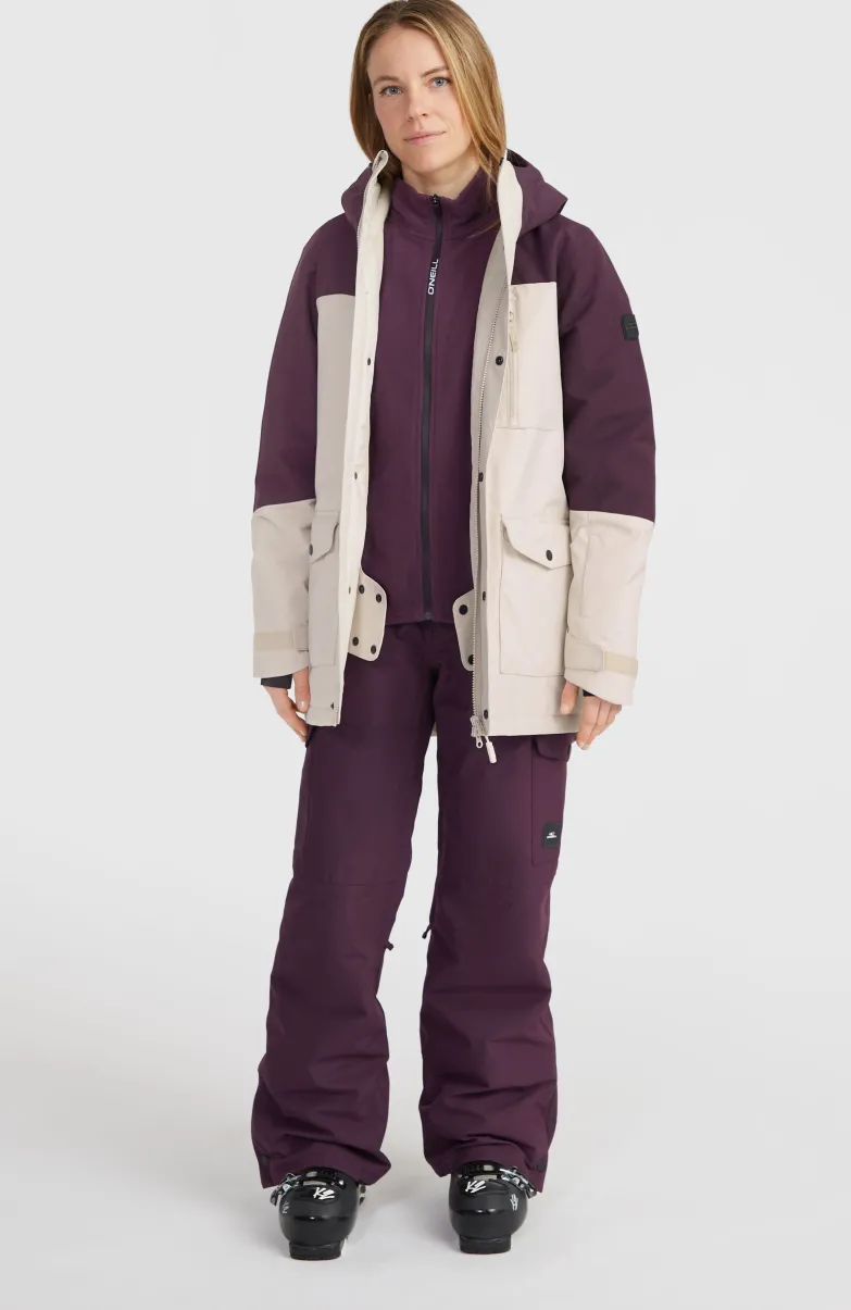 Utility Hybrid Wintersportjas | Atmosphere Colour Block