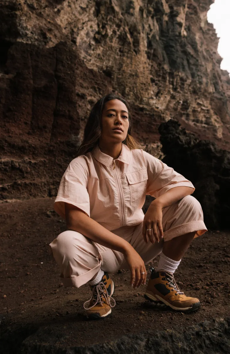UTILITY TRAIL JUMPSUIT | Peach Whip