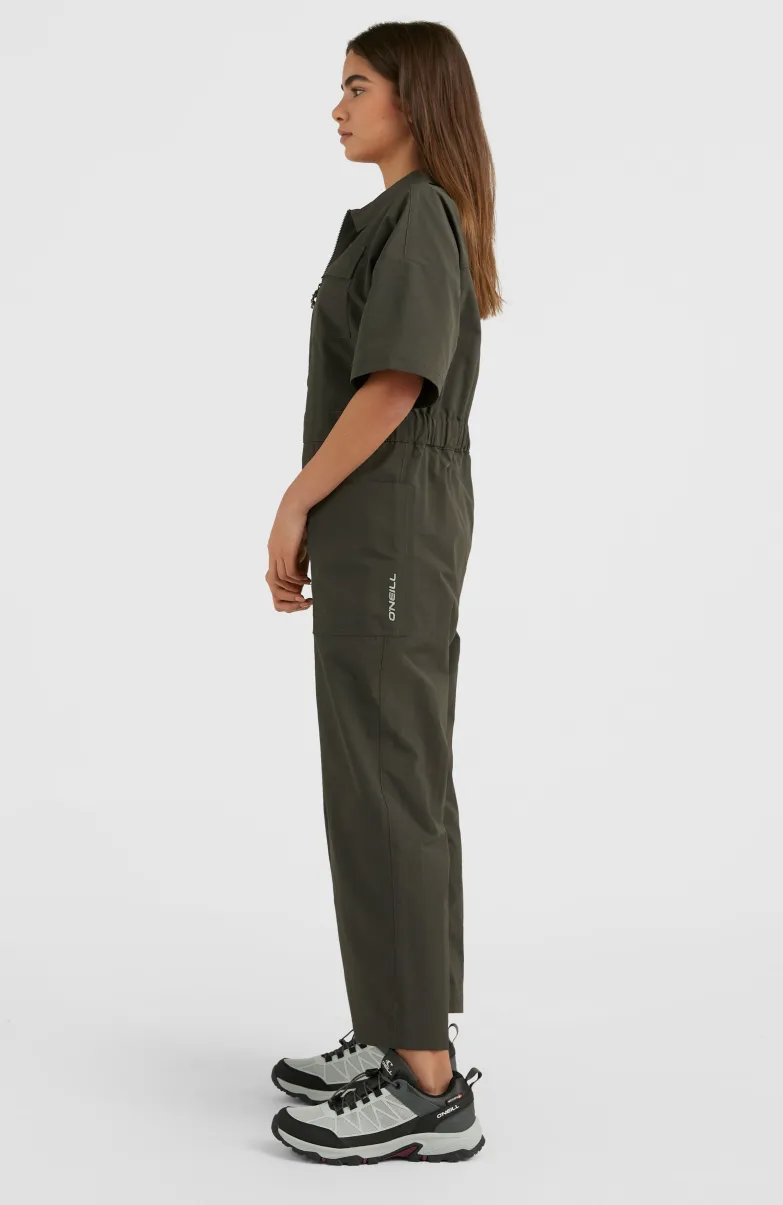 UTILITY TRAIL JUMPSUIT | Raven