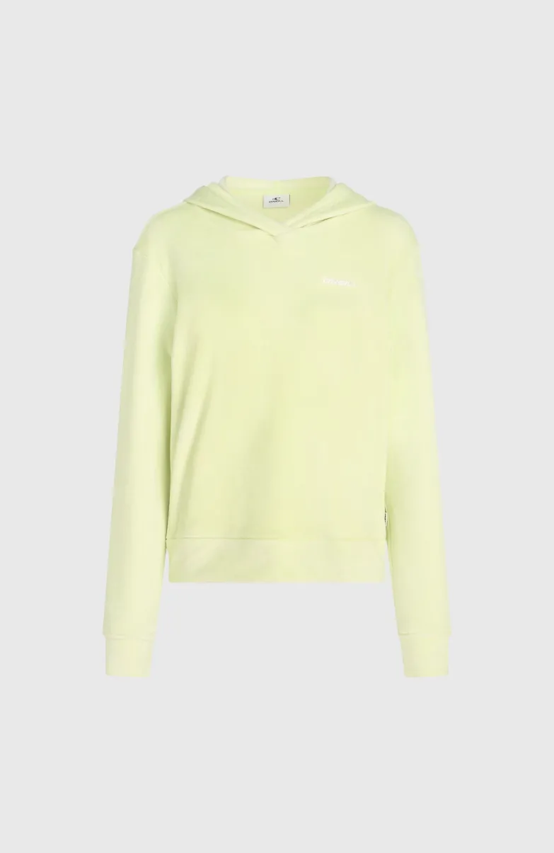 Velour Fleecehoodie | Lime Wash