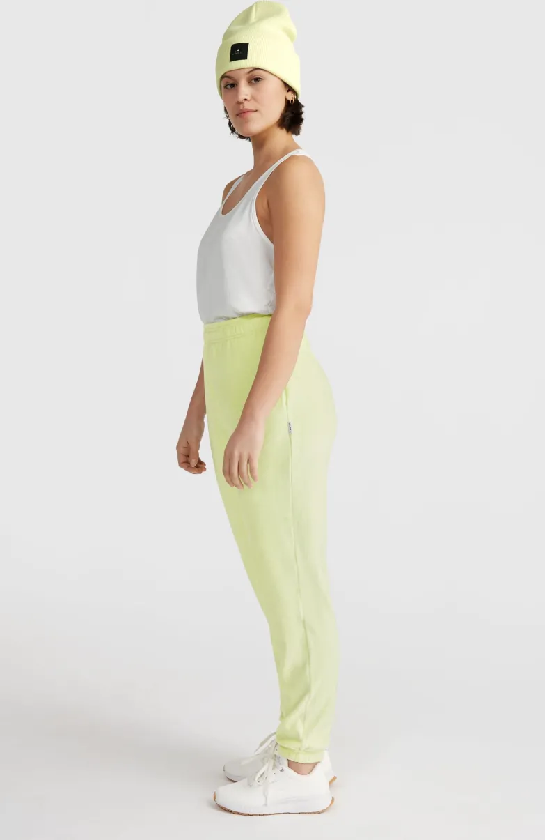 Velour Joggingbroek | Lime Wash