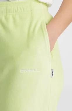 Velour Joggingbroek | Lime Wash