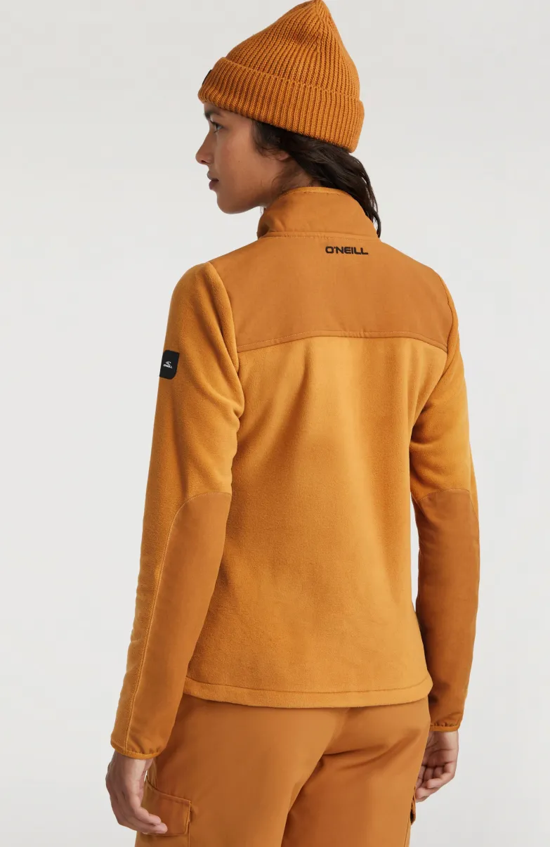 Vest Utility Fleece | Rich Caramel