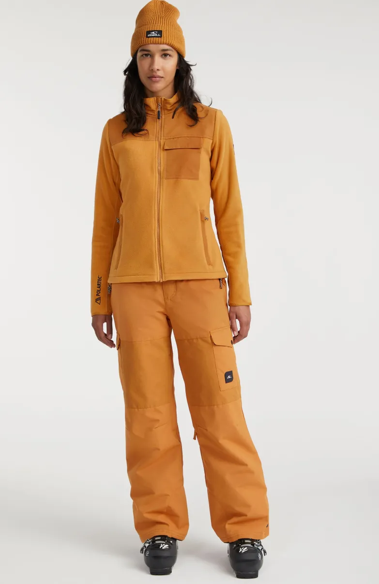 Vest Utility Fleece | Rich Caramel