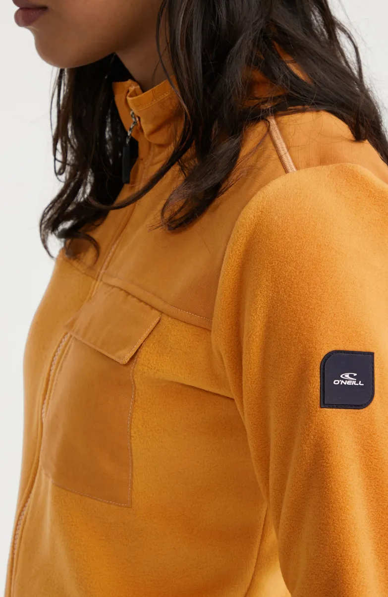 Vest Utility Fleece | Rich Caramel