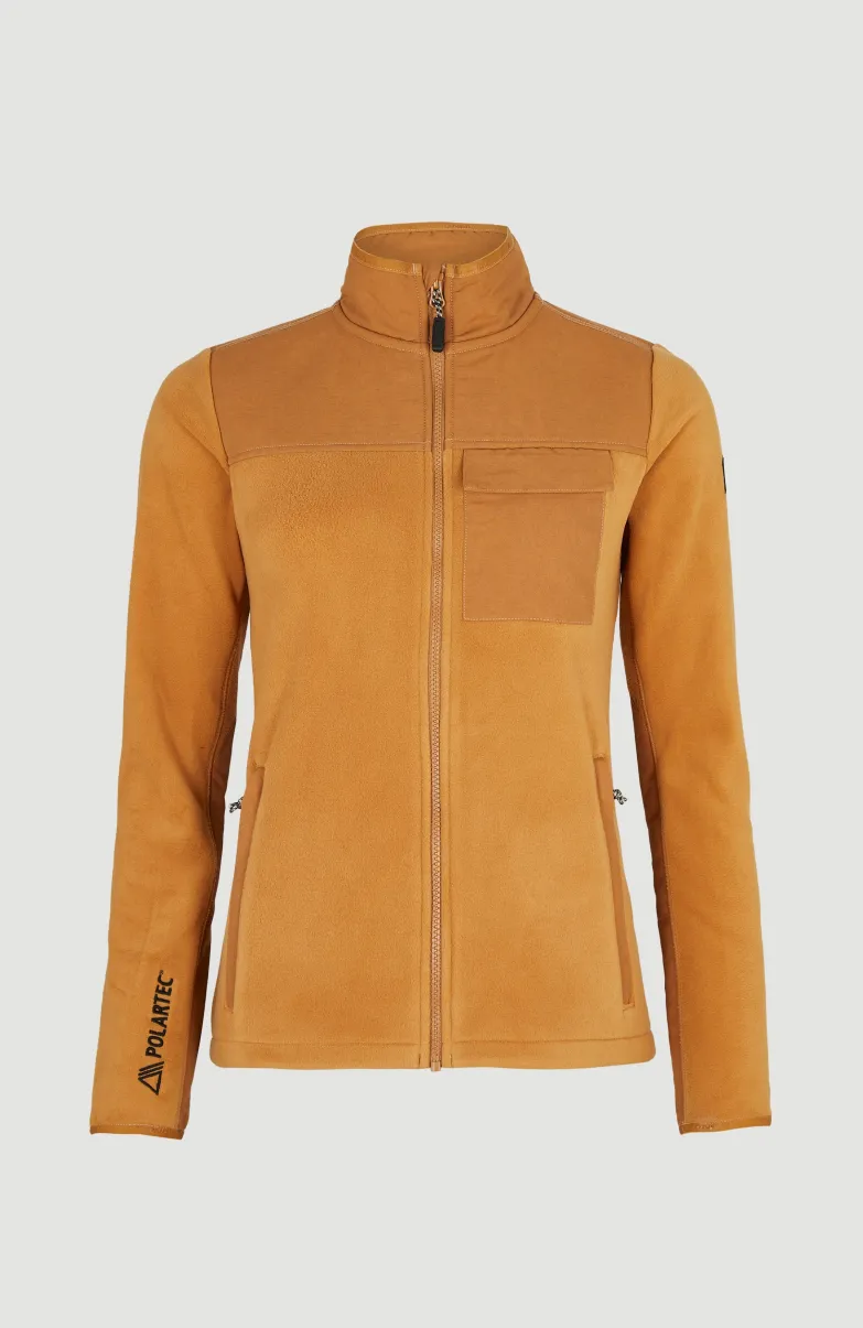 Vest Utility Fleece | Rich Caramel