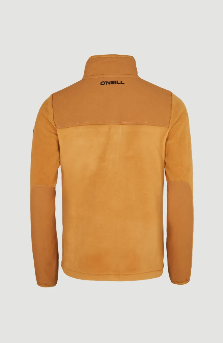 Vest Utility Fleece | Rich Caramel